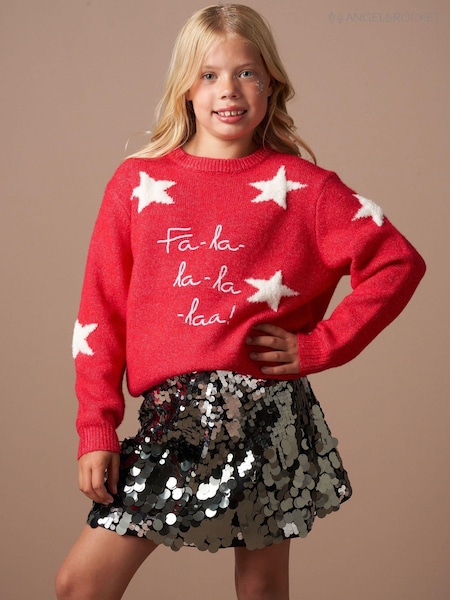 Angel & Rocket Red Mary FA LA LA Jumper (AK0651) | £14 - £16