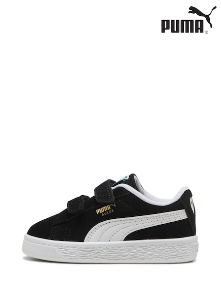 Puma Black Suede Classic Baby Unisex Sneakers (AK0877) | £45