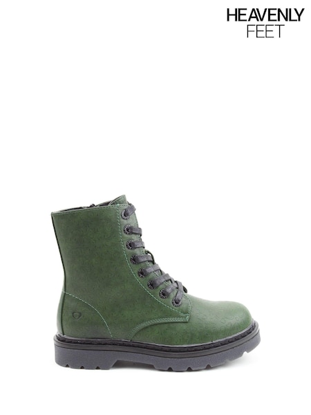 Heavenly Feet Justina2 Emboss Hearts Mid Boots (AK0979) | £65