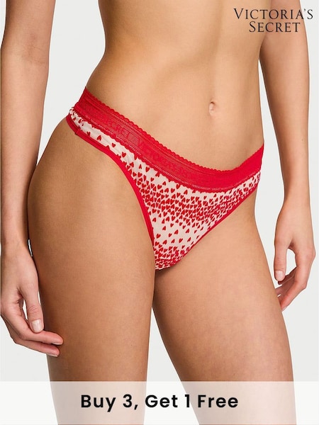 Victoria's Secret Lipstick Red Heart Logo Knickers (AK1056) | £9