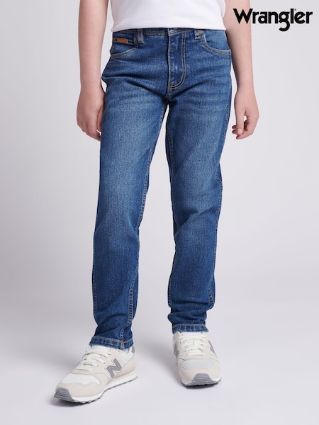 Wrangler Blue Boys Slim Fit Texas Jeans (AK1087) | £35 - £42