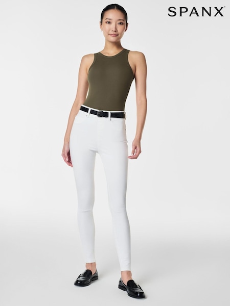 SPANXshape™ Every Wear Ankle Skinny Jeans, White (AK1203) | £112