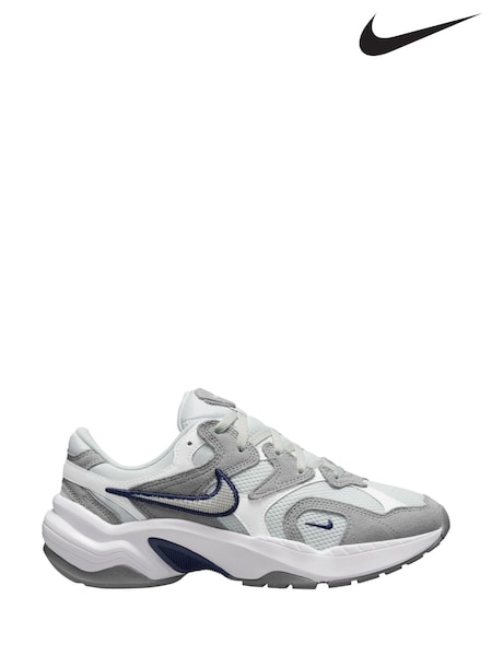 Nike White/Grey AL8 Trainers (AK1281) | £80