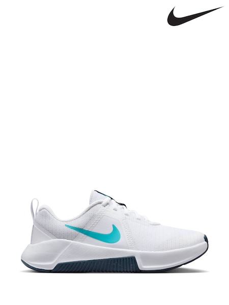 Nike White Blue MC 3 Gym Trainers (AK1315) | £75