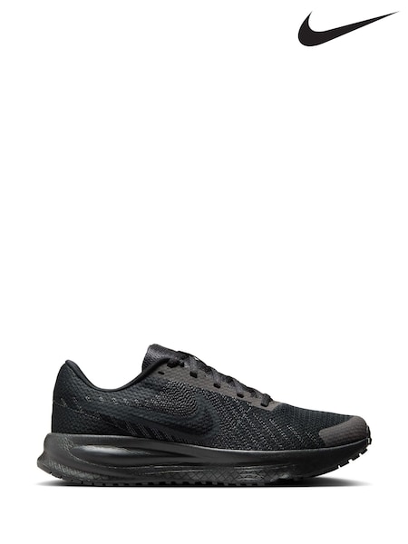 Nike Black Run Defy Road Running Trainers (AK1380) | £55