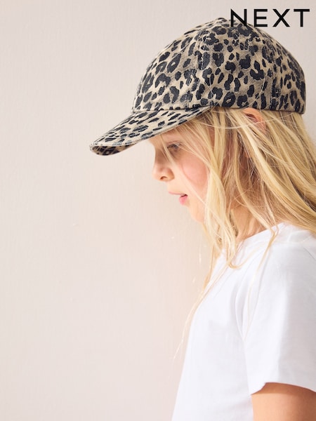 Animal Print Baseball Cap (1-16yrs) (AK1451) | £7 - £11