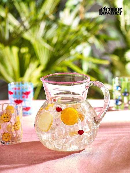 Eleanor Bowmer Electric Coast Lips Glass Jug (AK1518) | £40
