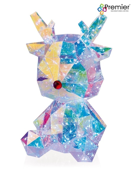 Premier Decorations Ltd Light Up Christmas Reindeer Decoration (AK1569) | £35