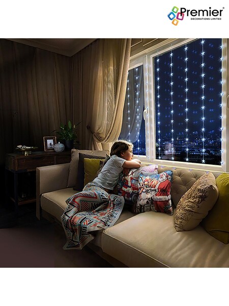 Premier Decorations Ltd White Flexi Bright LED Star Window Fairy Lights (AK1594) | £24