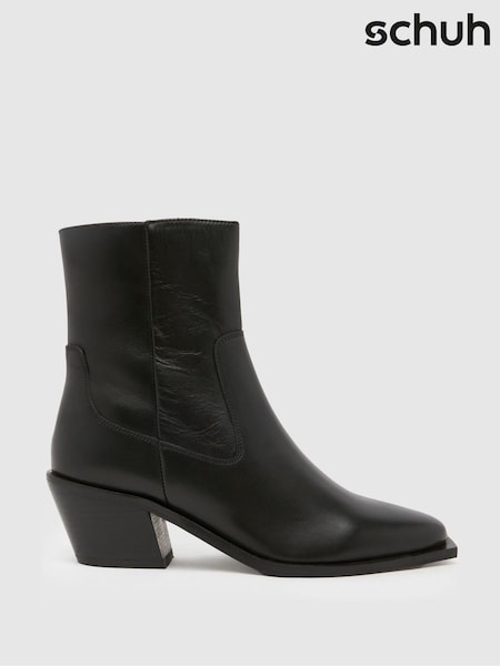 Schuh Briar Leather Western Boots (AK1823) | £70
