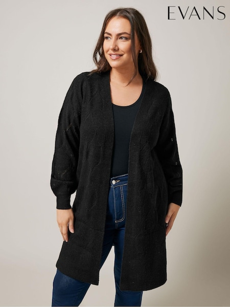 Evans Pointelle Cardigan (AK1950) | £42