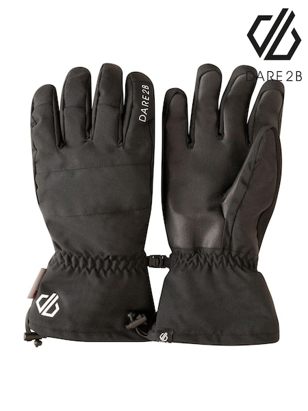 Dare 2b Mens Diversity II Ski Black Gloves (AK2145) | £28