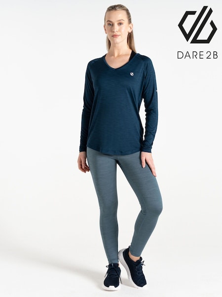 Dare 2b Womens Blue Discern Lightweight T-Shirt (AK2243) | £21