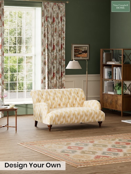 Ezra Ikat/Ochre Yellow - Milner By Nina Campbell