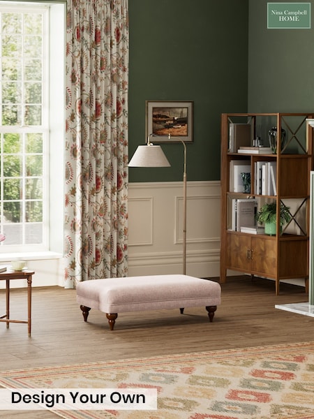 Leander Tweed/Terracotta Blush Pink - Milner By Nina Campbell