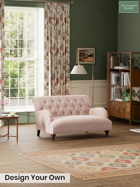 Leander Tweed/Terracotta Blush Pink - Milner By Nina Campbell
