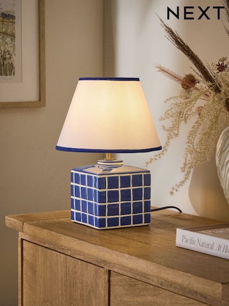 Blue Metro Table Lamp (AK2362) | £45