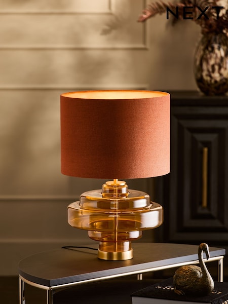 Amber Orange Luca Table Lamp (AK2364) | £90