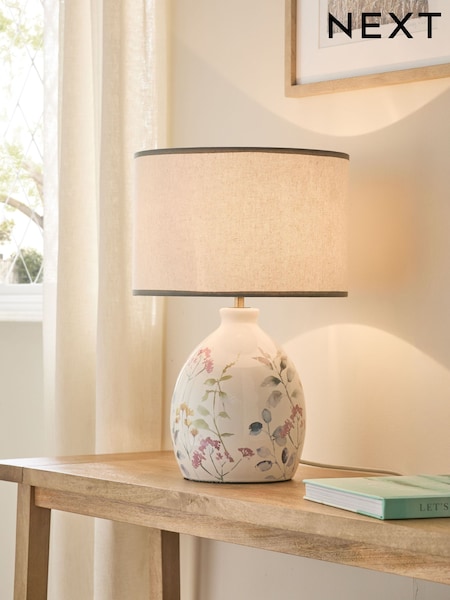 White Isla Table Lamp (AK2380) | £60