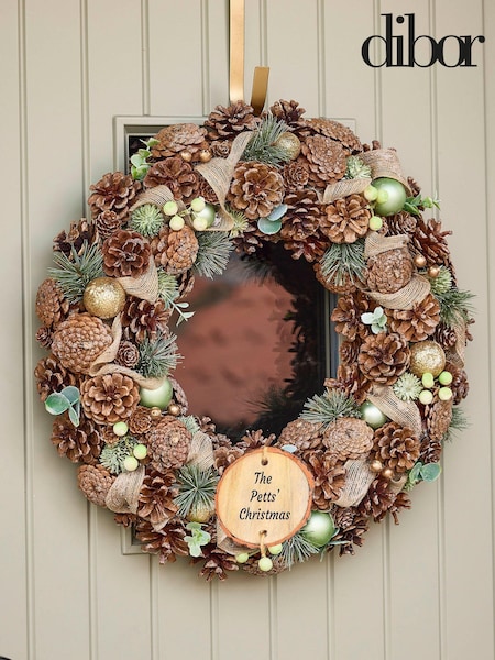 Personalised Wreath by Dibor (AK2400) | £52