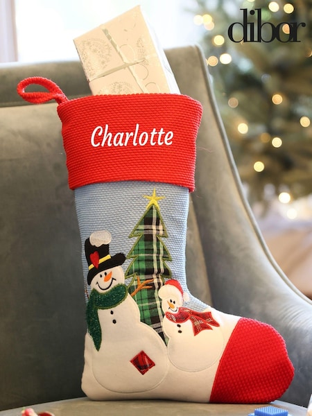 Personalised Christmas Stocking by Dibor (AK2402) | £19