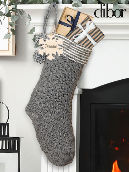 Personalised Christmas Stocking by Dibor (AK2410) | £19
