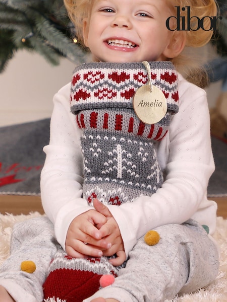 Personalised Christmas Stocking by Dibor (AK2421) | £19