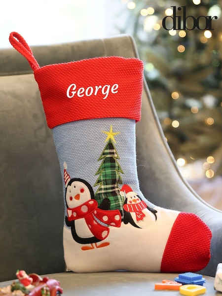 Personalised Christmas Stocking by Dibor (AK2422) | £19