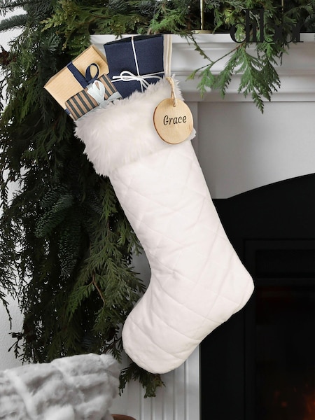 Personalised Christmas Stocking by Dibor (AK2424) | £15