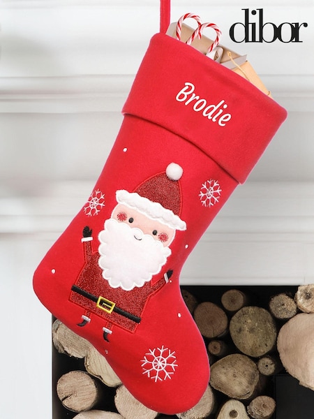 Personalised Christmas Stocking by Dibor (AK2430) | £19