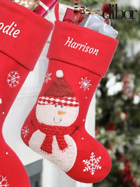 Personalised Christmas Stocking by Dibor (AK2431) | £19