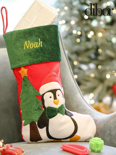 Personalised Christmas Stocking by Dibor (AK2437) | £19