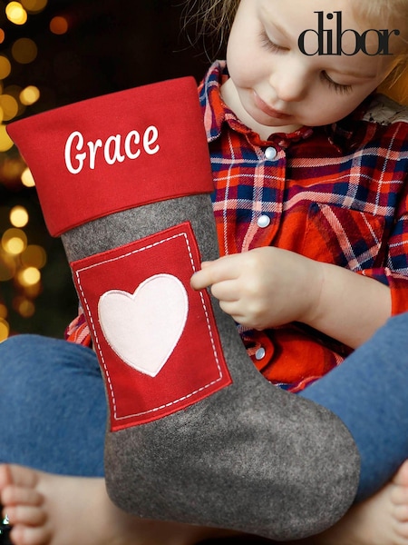 Personalised Christmas Stocking by Dibor (AK2442) | £12