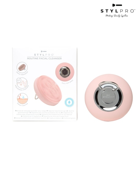 Stylpro Routine Sonic Facial Cleansing Brush Device (AK2577) | £18