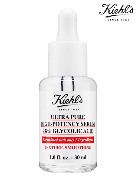 Kiehls Ultra Pure High-Potency Serum 10% Glycolic Acid (Texture-Smoothing) 30ml (AK2773) | £29