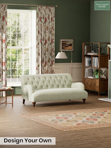 Soren Fine Boucle/Sage Green - Milner By Nina Campbell