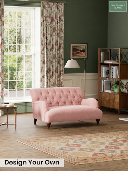 Soren Fine Boucle/Plaster Pink - Milner By Nina Campbell