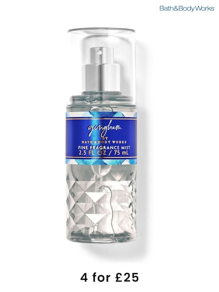 Bath & Body Works Gingham Travel Size Fine Fragrance Body Mist 2.5 fl oz / 75 ml (AK3644) | £10