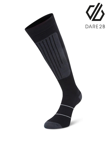 Dare 2b Womens Technical Ski Black Socks (AK3696) | £14