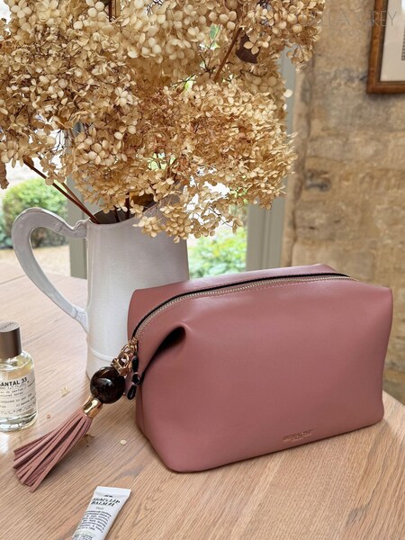 Luella Grey Pink Virginia Wash Bag (AK3778) | £39