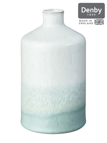 Denby Green Kiln Large Bottle Vase (AK4700) | £70