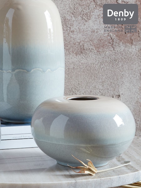 Denby Pink Quartz Rose Small Pebble Vase (AK4722) | £60