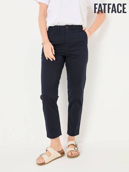 FatFace Rye Navy Chino Trousers (AK4812) | £49.50