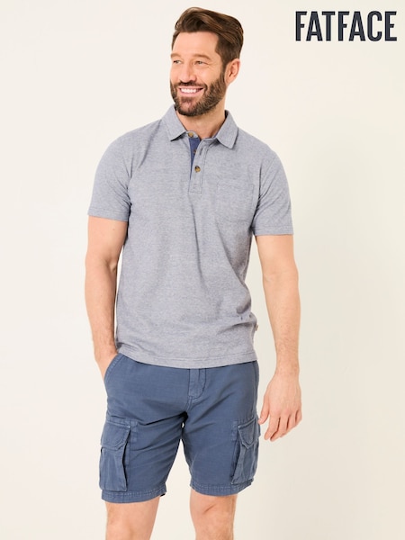 FatFace Elm French Navy Polo Shirt (AK4918) | £32.50