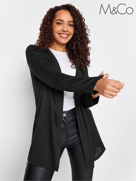 M&Co Black Essential Cardigan (AK4940) | £28