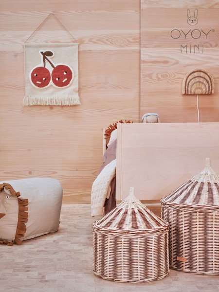 OYOY Mini Red Cherry On Top Wall Rug (AK5063) | £58