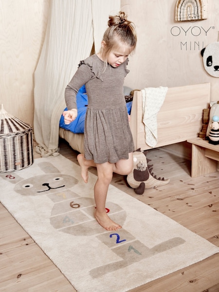 OYOY Mini Clay Rabbit Hopscotch Rug (AK5069) | £165
