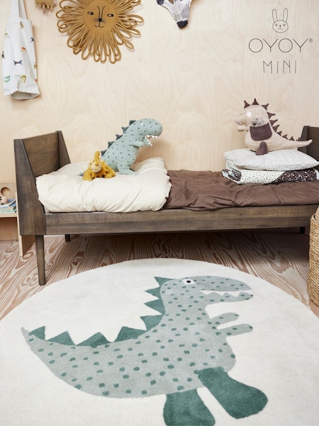 OYOY Mini Green Theo Dino Rug (AK5092) | £165