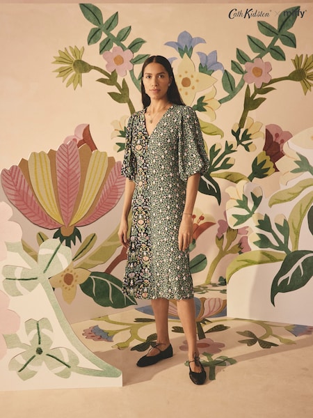 Cath Kidston Black Miffy Tea Dress (AK5111) | £99