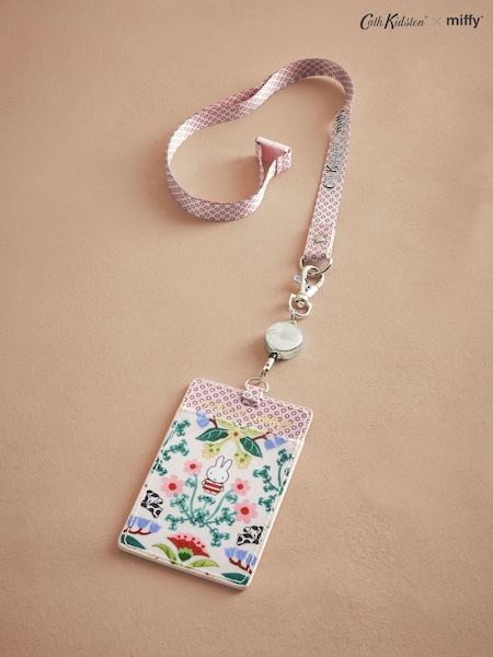 Cath Kidston Pink 100% Cotton Miffy Lanyard (AK5223) | £20